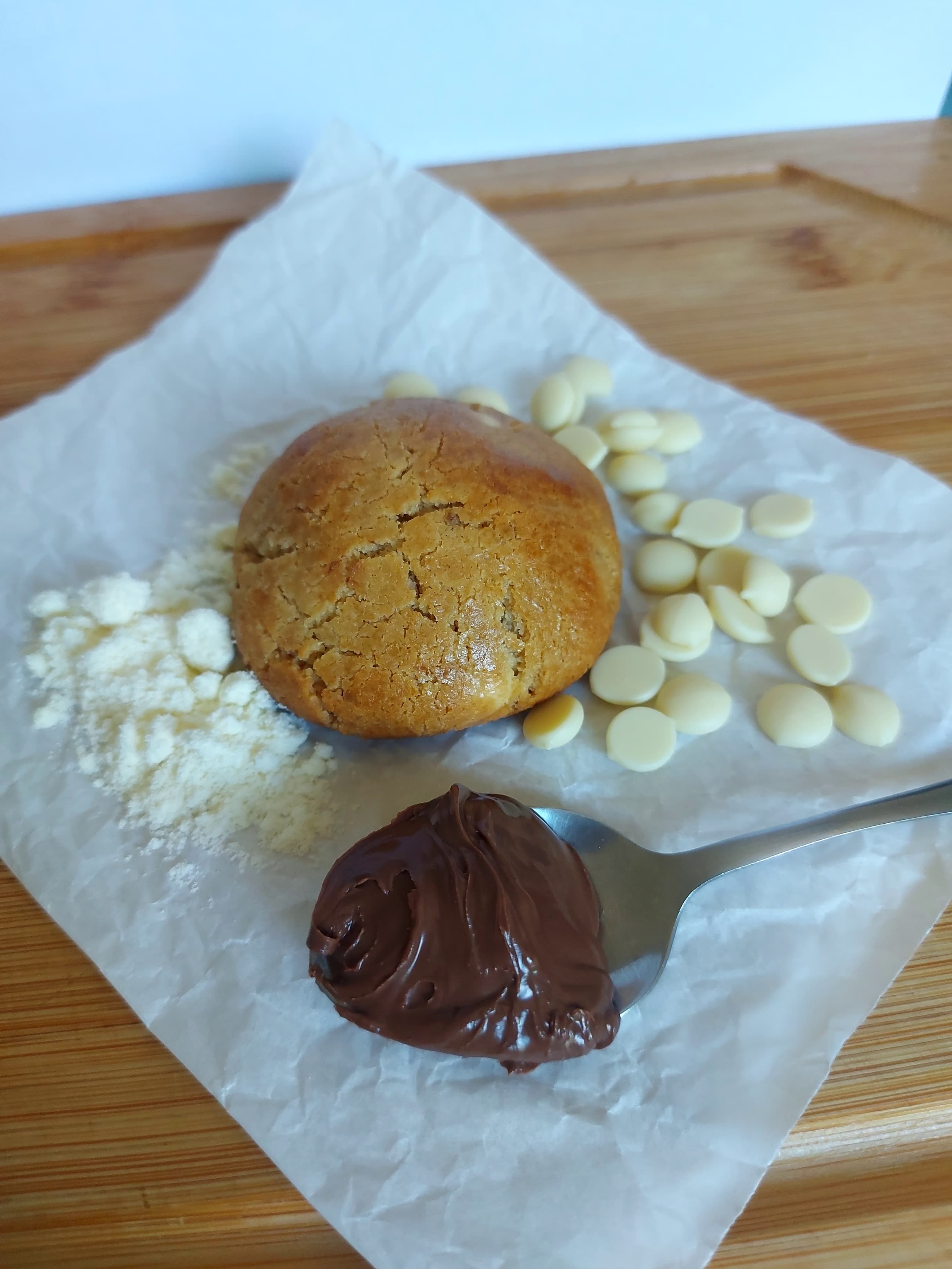 Cookie de Ninho com Nutella